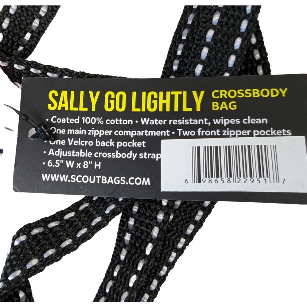 Scout Sally-Go-Lightly Blue & White Crossbody Bag NWT - Picture 7 of 8